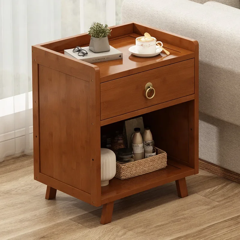 Bedside table Shelf Small household bedroom Bedside table