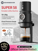 STARSEEKER Super58 Portable Electric Espresso Machine Travel Coffee Maker For Camping Car Coffee Maker With USB-C Bracket Tamper