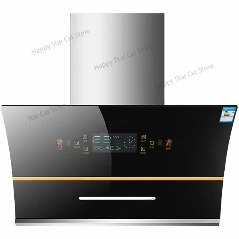 Built-in Automatic Cleaning Dual Motor Hotte Aspirante Cuisine 750mm Range Hood for Kitchen Extractor Hood Side Suction