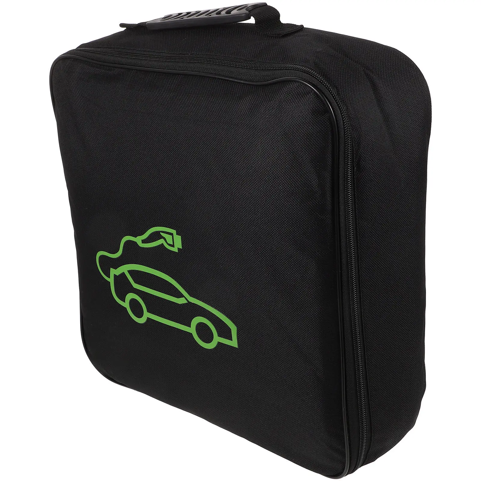 

Ev Charging Cable Organizer Bag Oxford Cloth Portable Storage Case Large Capacity Car Ev Charger Storage Box Electric Vehicle