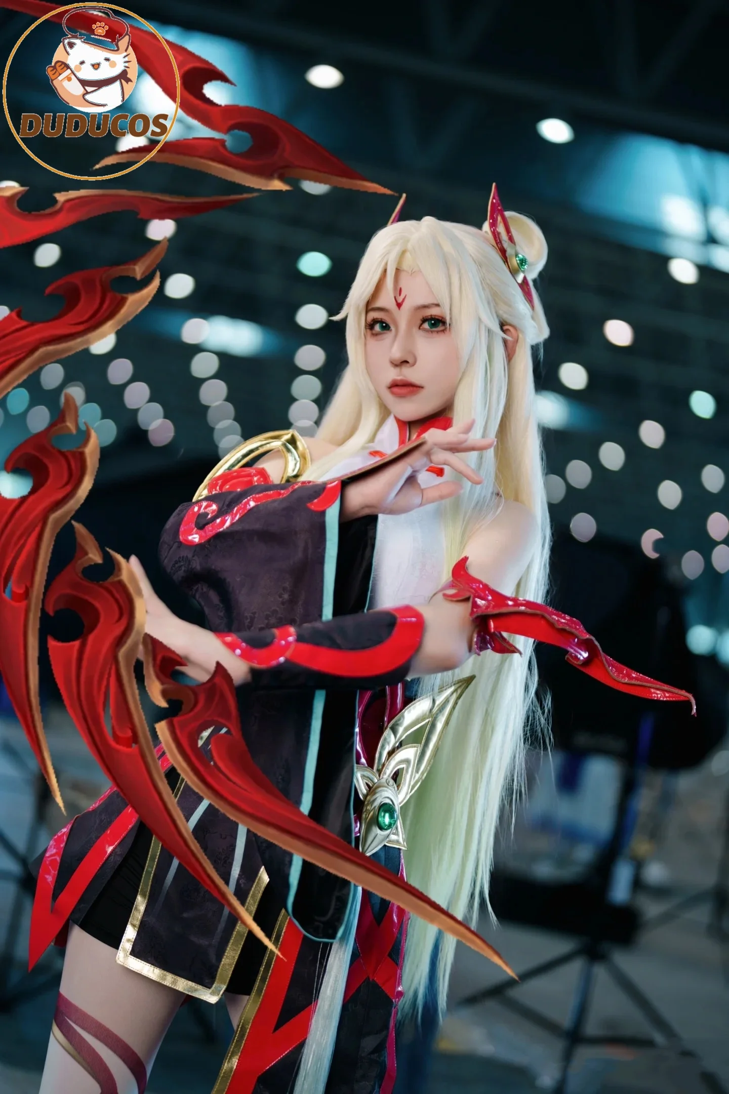DUDU-R LOL Mythmaker Irelia Cosplay Kostüm Spiel LOL Irelia Halloween Outfit Frauen Kleid Champion Neue Haut