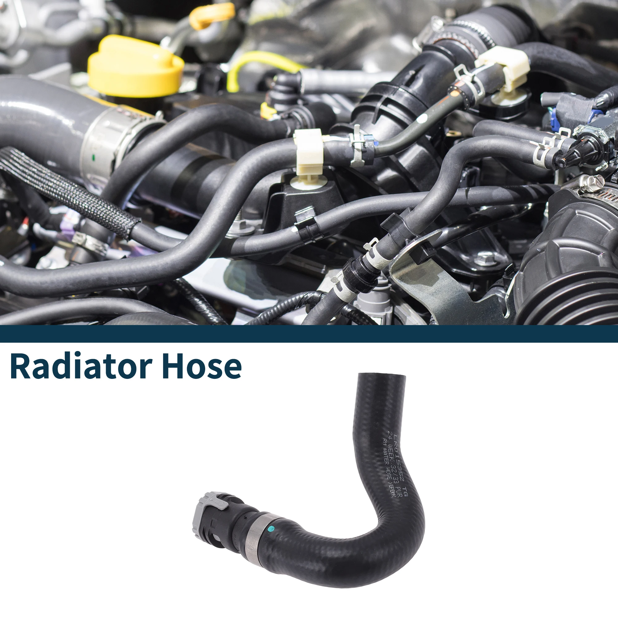 Motoforti Radiator Hose No.LR015352 for Land Rover Discovery Sport F2 Heater Hose