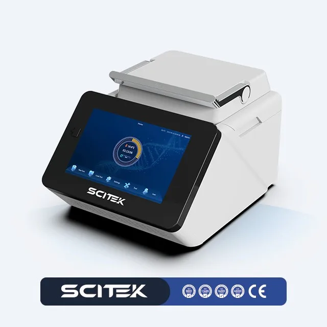 COOFULL Thermal Cycler 0-105℃ Peltier-controlled Block 5.0 ℃/s ±0.1 ℃ Accuracy LCD Touchscreen Block\Tube Temperature Control