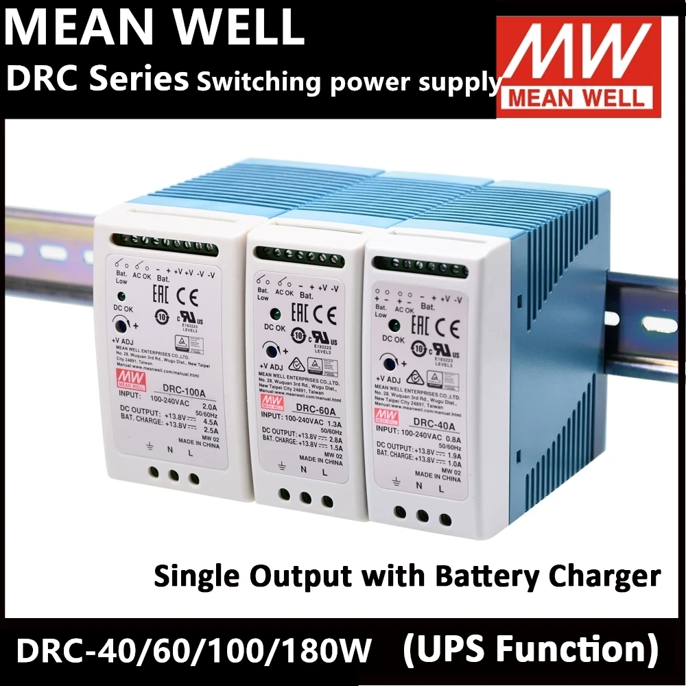 bem do sindio drc 24v ups 40a 40b 60a 60b 100a 100b 180a 180b unica saida carregador de bateria para ups sistema de seguranca trilho do ruido 01