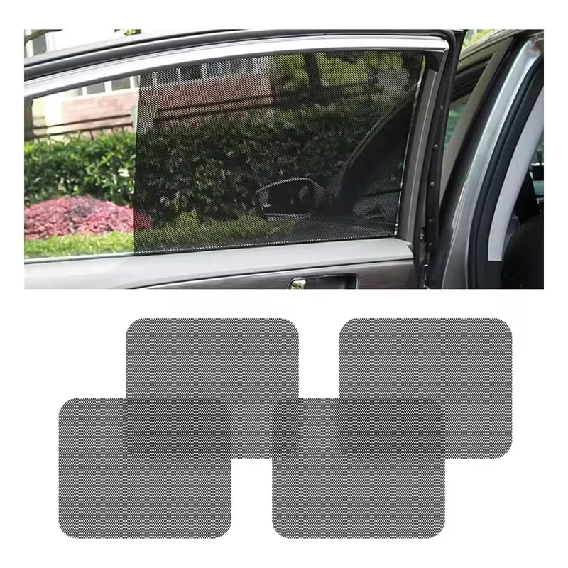 

Автомобильный козырек, электростатические наклейки, анти-УФ-защита, конфиденциальность, черно-белые точечные солнцезащитные наклейки на окна для авто, боковые блоки, чехлы