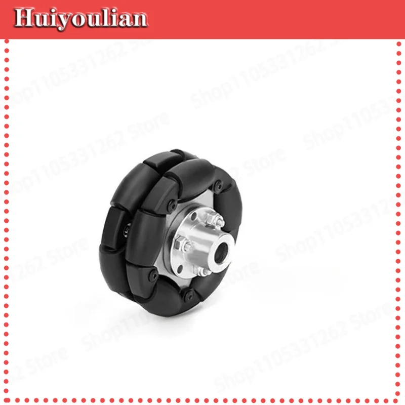 Industrial High Precision Mecanum Omni Wheel 60mm/75mm Set Screw Coupler Multi Bore Smart Car Robot Chassis