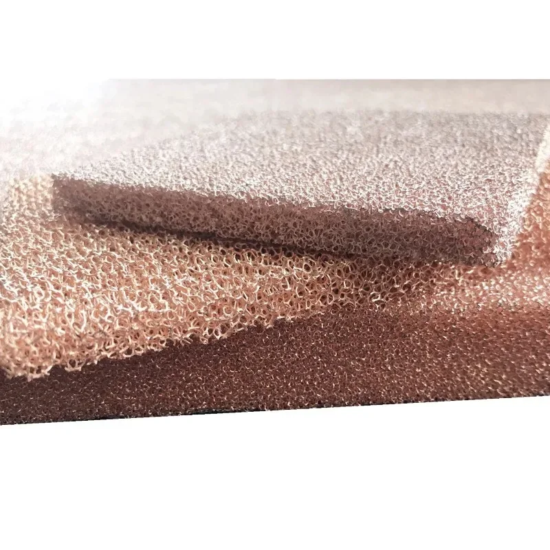 Porousity Porous Cu Copper Metal Foam per catalizzatori e materiali per elettrodi e