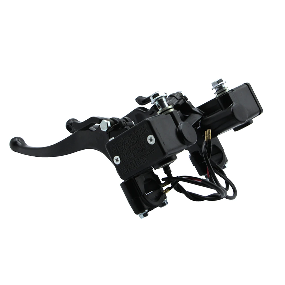 Front Brake Pump Master Cylinder Hydraulic Lever With Parking Lock For Electric ATV Buggy Quad Go Kart Dirt Bike Tricycle Parts - view 6
