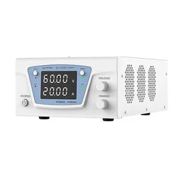 WANPTEK desktop switching power supply laboratory DC power supply adjustable digital voltage regulator 100V 10A 60V 20A