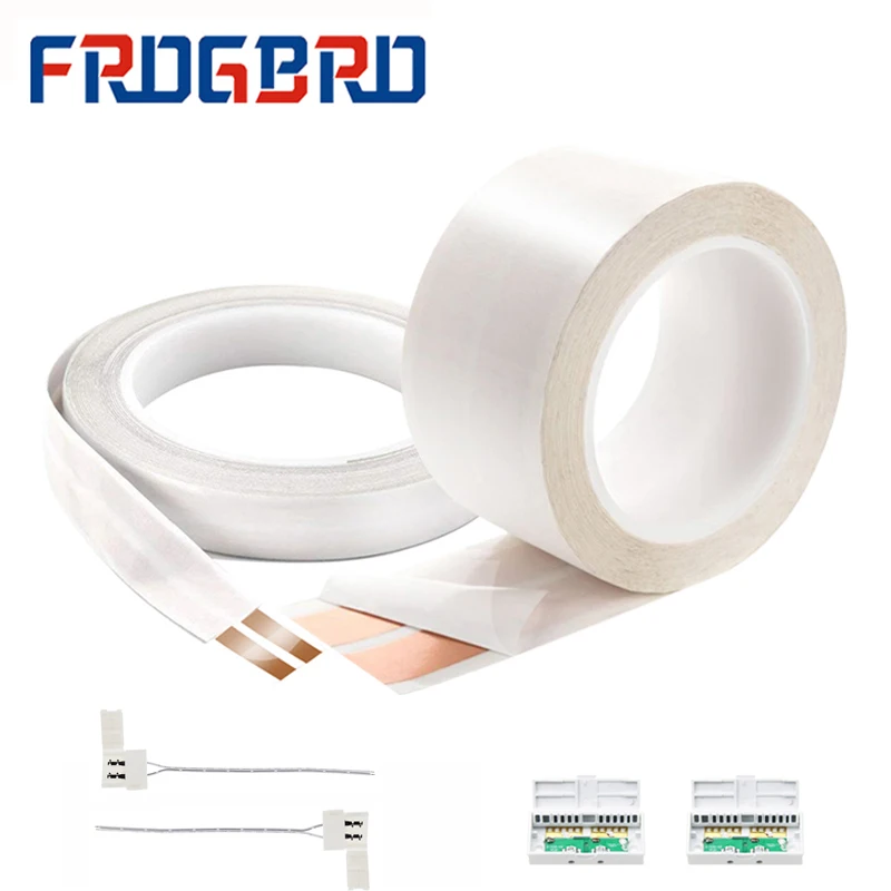 FROGBRO Flat Cable Wire For Speaker16 AWG 2 Conductor Copper Led Audio Wire Subwoofer Wires Wall Cable Power Extension Cord