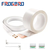 FROGBRO-Cable plano para altavoz 16 AWG, 2 conductores, Cable de Audio Led de cobre, Cable de Subwoofer, Cable de extensión de alimentación de pared