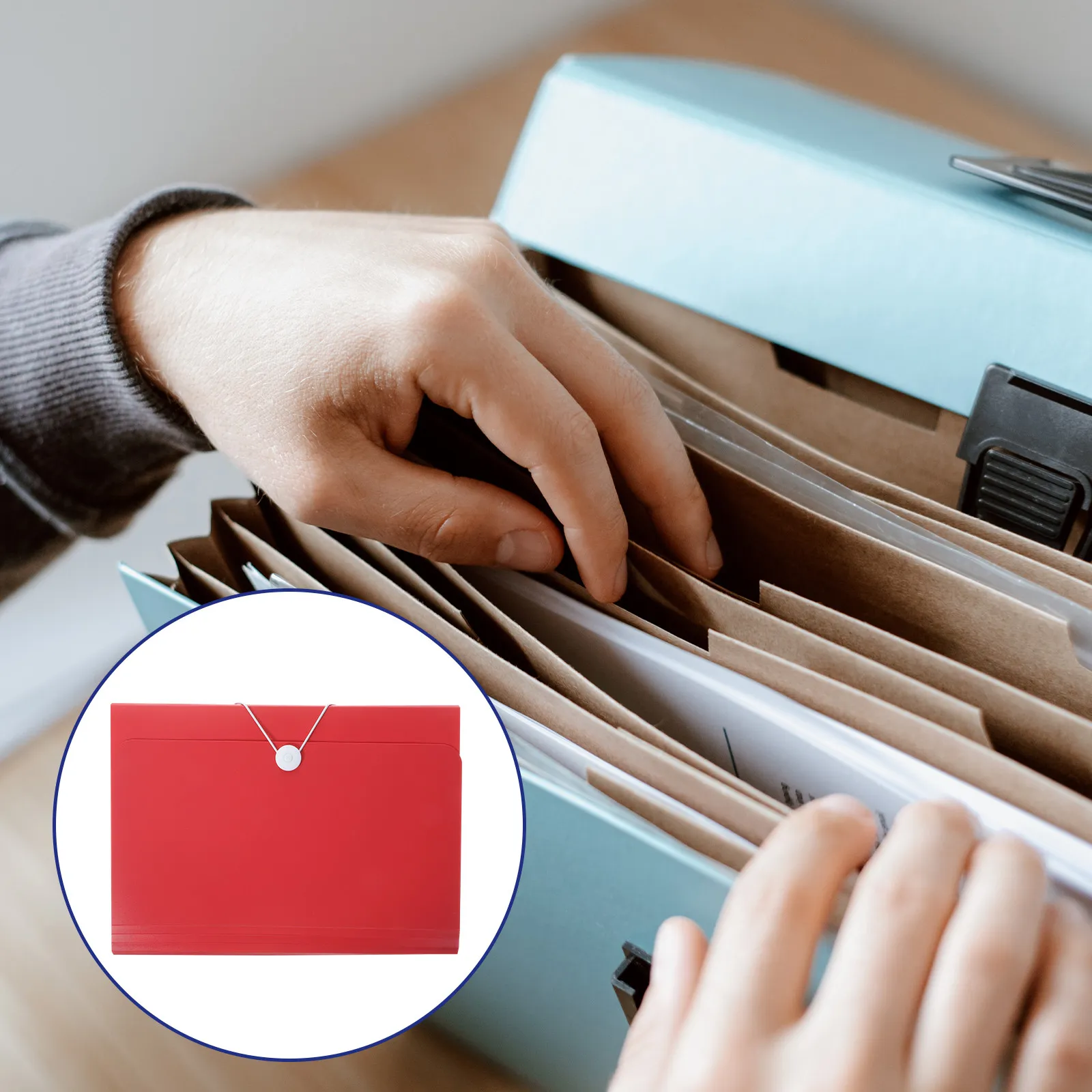 

Цветная папка для документов, портативный органайзер для файлов, многослойная сумка для хранения офисных документов большой вместимости, органайзер для счетов и квитанций