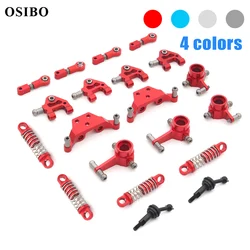 Metal Shock Absorber CVD Steering Cup Swing Arm Full Set For Wltoys P929 P939 K979 K989 K999 K969 1/28 RC Car Upgraded Parts