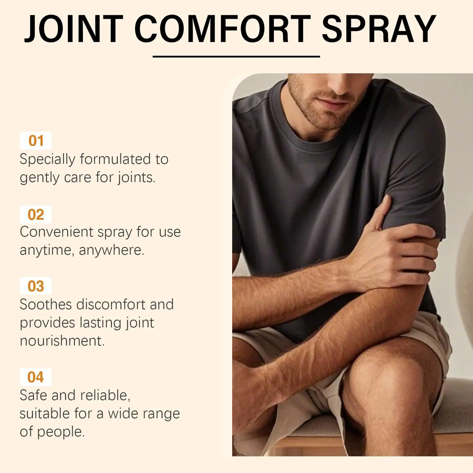 

Спрей для костей, 20 мл, спрей для суставов, легкий дискомфорт, глубокое проникновение, уход за костями и мышцами для занятий спортом, коленной шеей, рук, женщин и мужчин