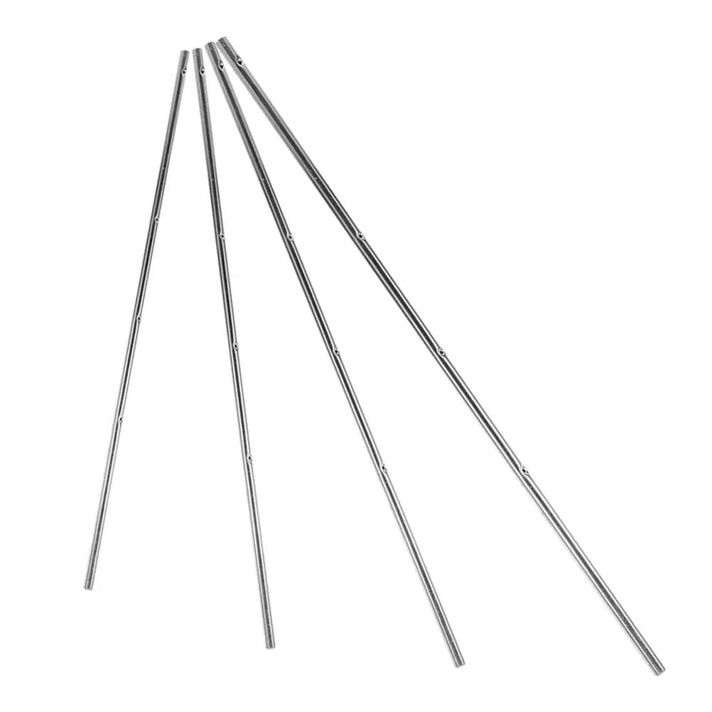

4Pcs Table Soccer Rods Foosball Table Replacement Rods Sturdy Iron Construction Ergonomic Grip Compact Design for Home Family