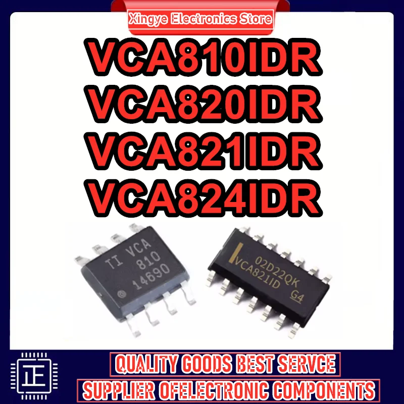 

VCA810 VCA820 SOP8 VCA821 VCA824 SOP14 VCA810IDR VCA820IDR VCA821IDR VCA824IDR Чипсет IC Новый на складе
