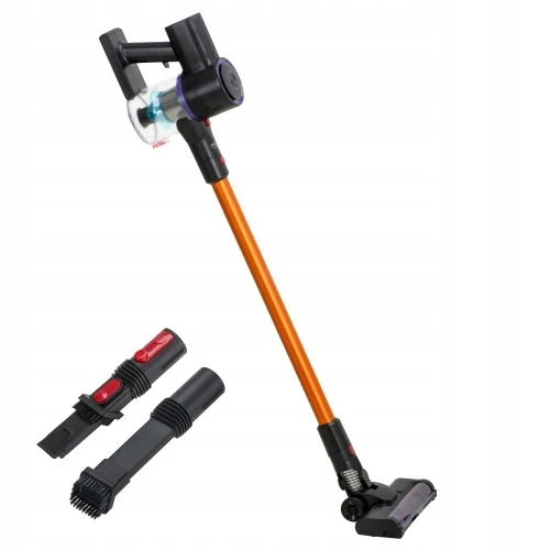 Aspirateur sans fil avancé 140W LED rechargeable vertical cyclonique HEPA sans sac