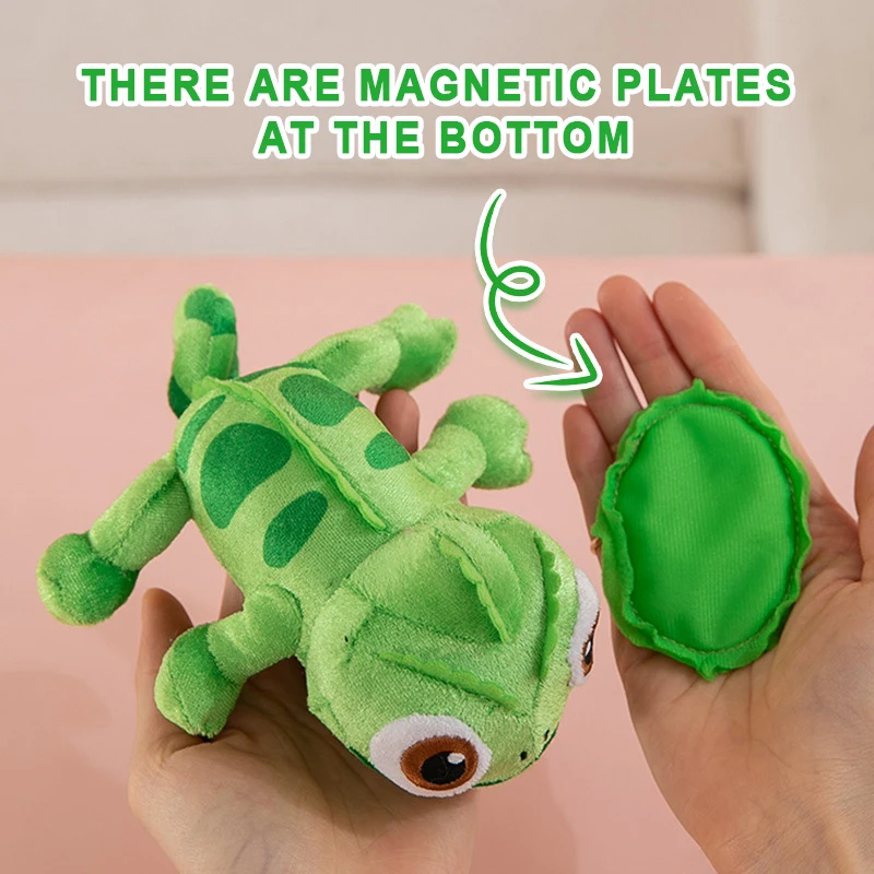 Kawaii 17 سنتيمتر باسكال رابونزيل الحرباء الكذب الكتف بلوشي لعبة محشوة دمية ألعاب من القطيفة باسكال ديكور بنين بنات هدايا عيد