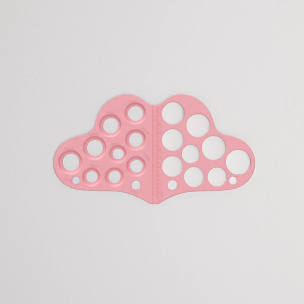 

Инструмент для измерения сосков, силиконовый инструмент для измерения размера фланца, мягкая гибкая линейка для сосков, набор для измерения размера фланца для грудного вскармливания