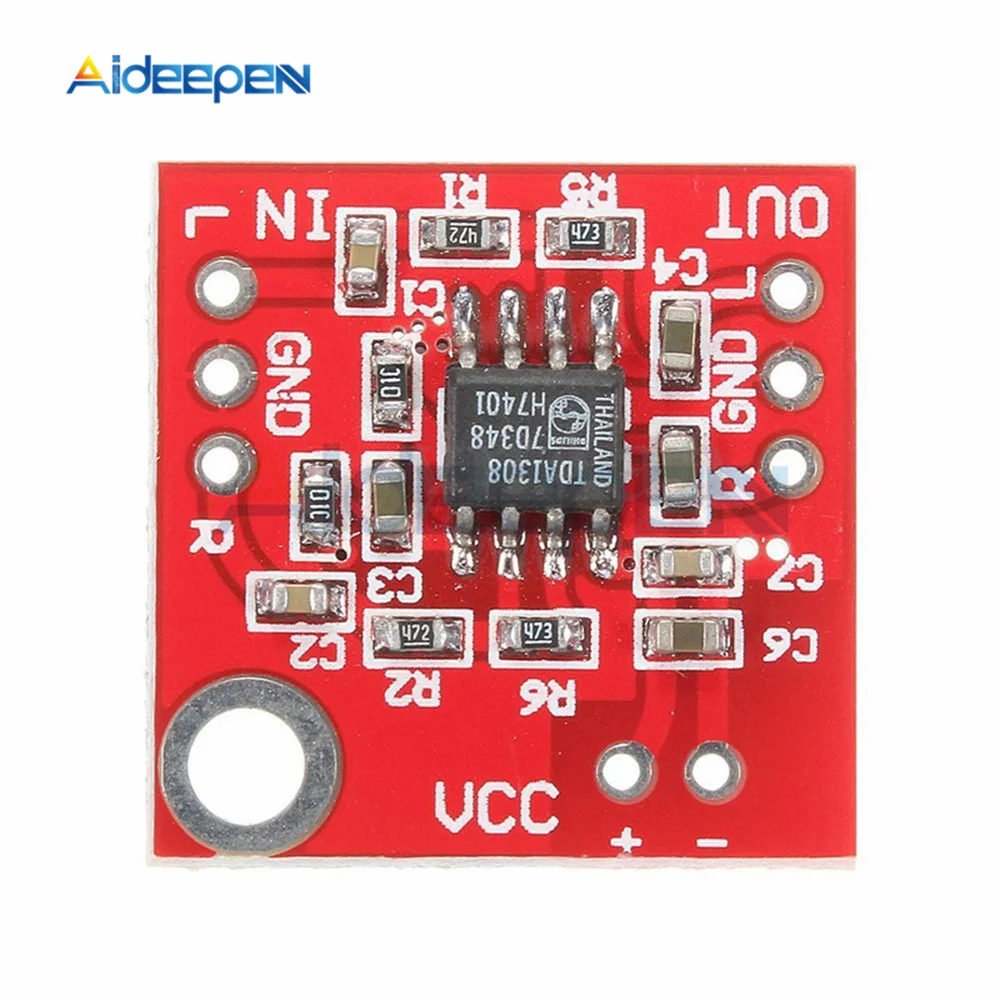 Stereo TDA1308 Headphone Amplifier Board Headset Amp Preamplifier Board 3V-6V Audio Sound Speaker Modulo Amplificador