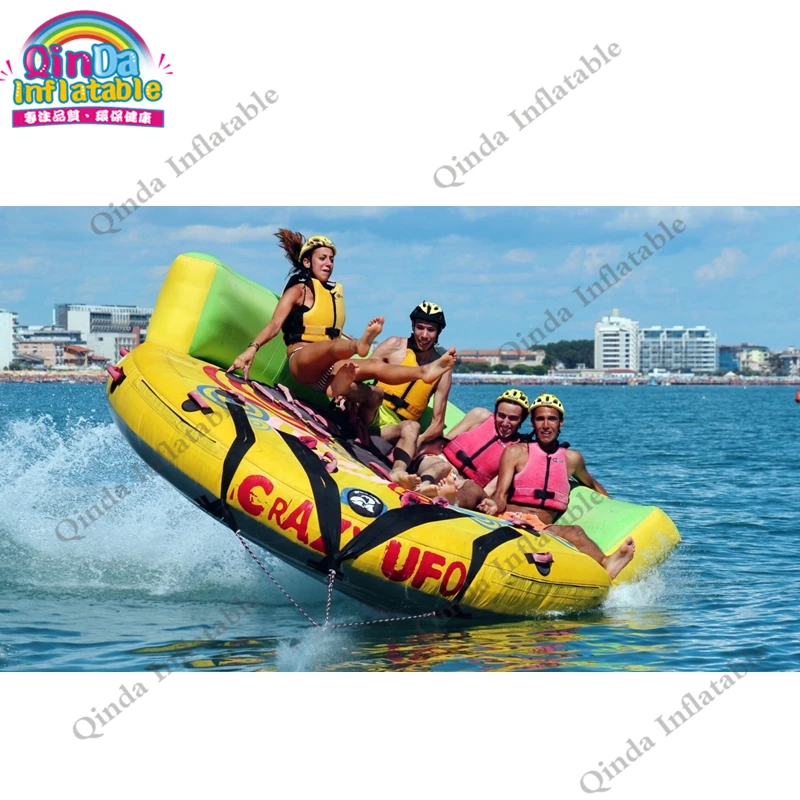 2017 Customised Inflatable Crazy Ufo,Inflatable Water Crazy UFO Inflatable Towable Tube,Water Ski Tube Flying Sofa