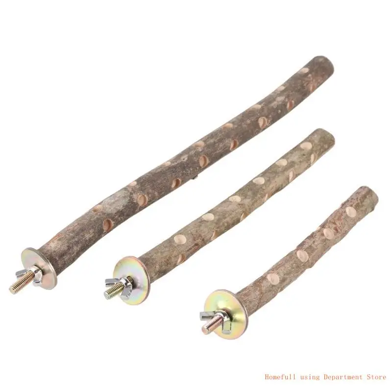 

Bird Perch Grinding Scratchers Stand for Parrots Conure Budgies Toy