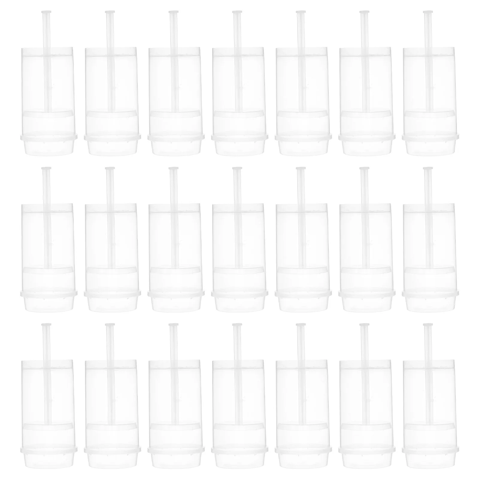 

Push Mold Leakproof Reusable Pp Container For Baking Ice Cream Jelly Cheese Transparent Cake Holder Diy Cake Push-Up Tube Molds