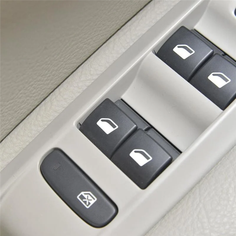 

A95E-Left Front Window Regulator Switch Control Button 98068844ZD For Citroen C4L 12-2016 LHD Power Master Window Lift Switch