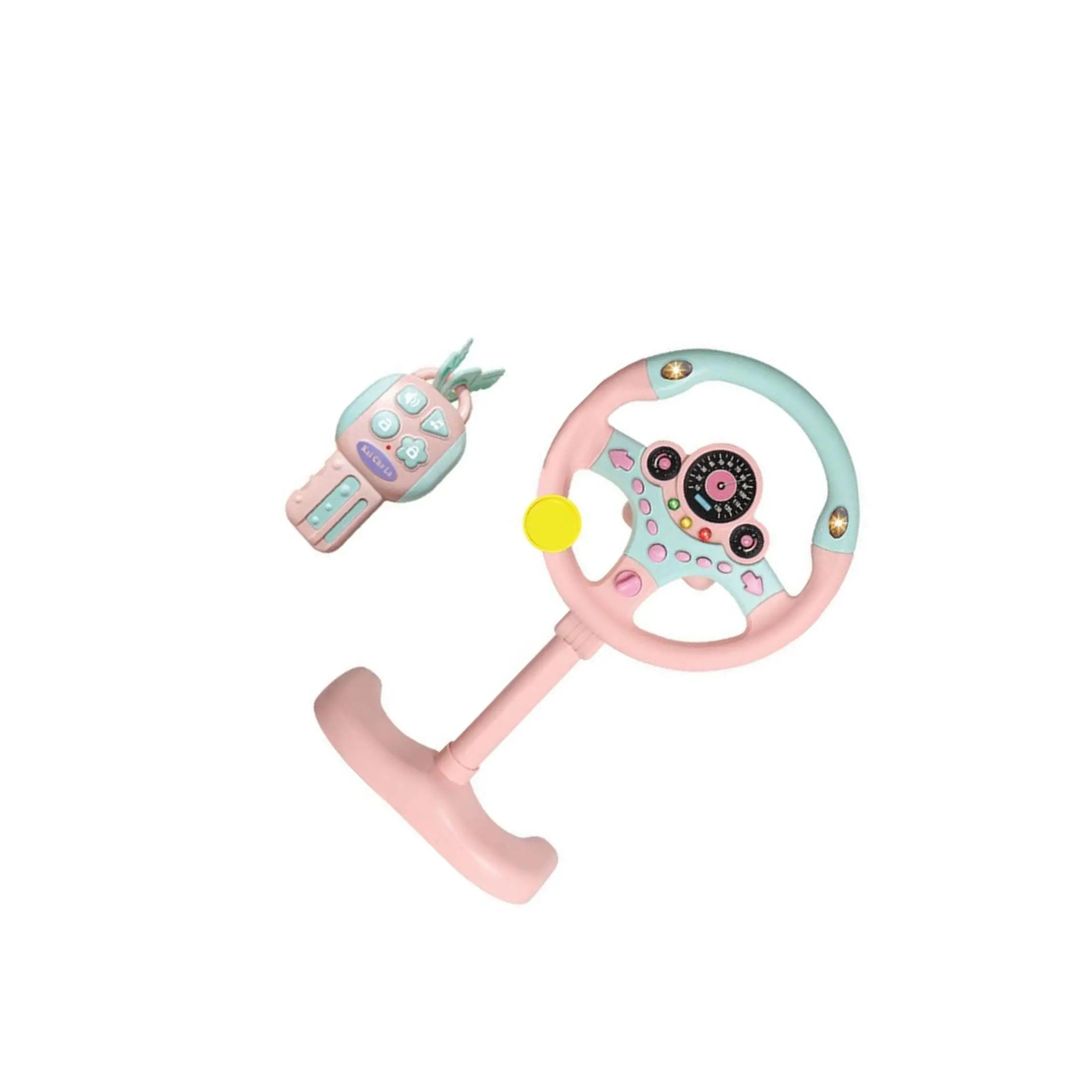 

Руль, ролевые игрушки для вождения, электрические игрушки для детей ясельного возраста, зеленый цвет