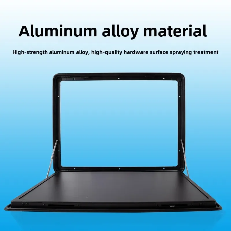 RV external folding dining table, side-mounted table board, external table board trailer modification accessories