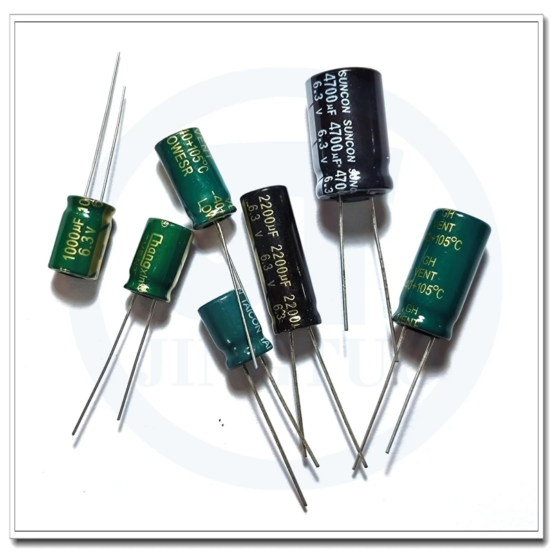 مكثف كهربي من الألومنيوم ، مكثف شعاعي ، من من من من من من من الألومنيوم ، من من من من من من من من من من من من من من من من من من من من ، من ، من ، من ، من ، من ، من ، من ، من ، من ، إلى ، من 6.3wfd