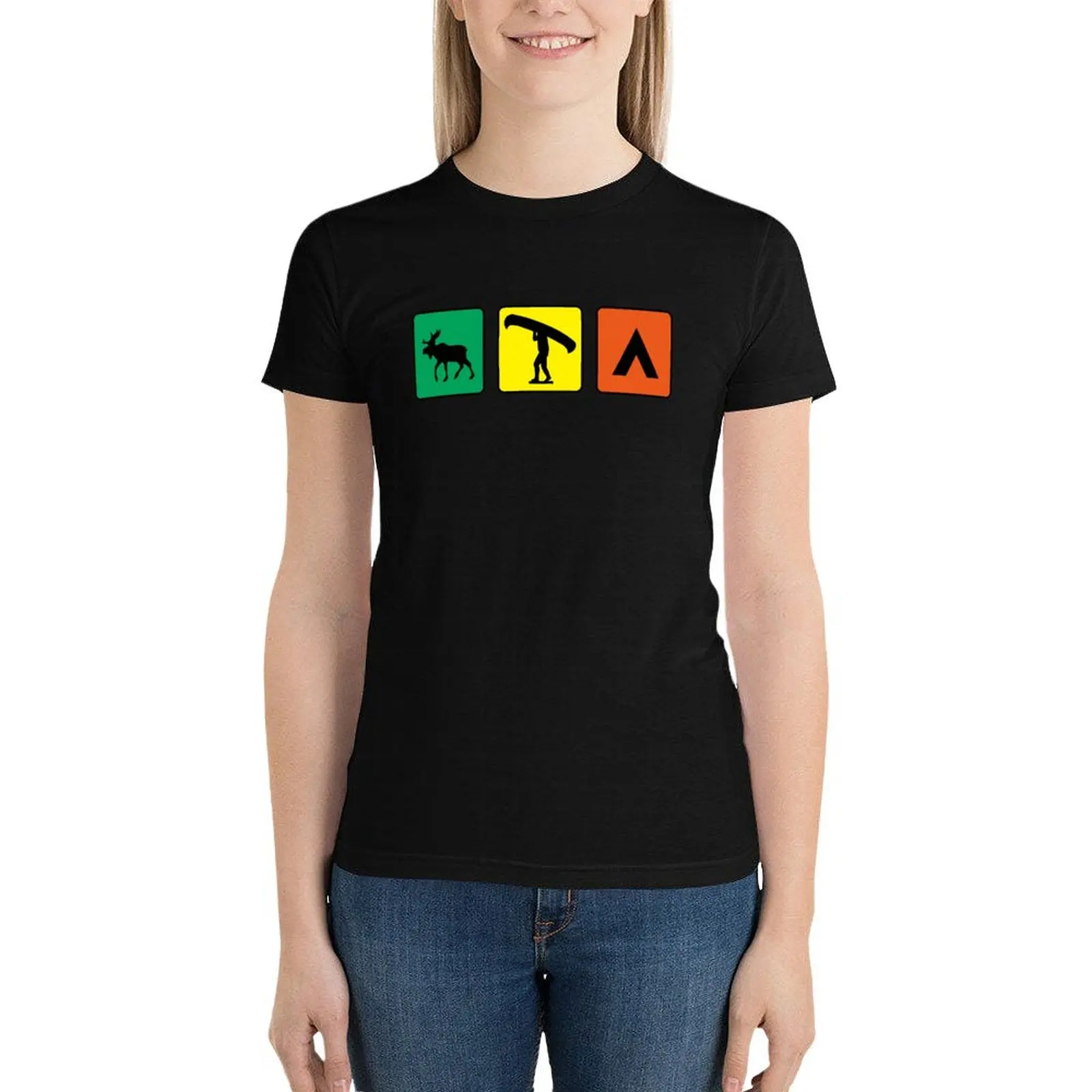 Algonquin Signs T-Shirt tops cute clothes tees summer clothes plain t shirts for Women