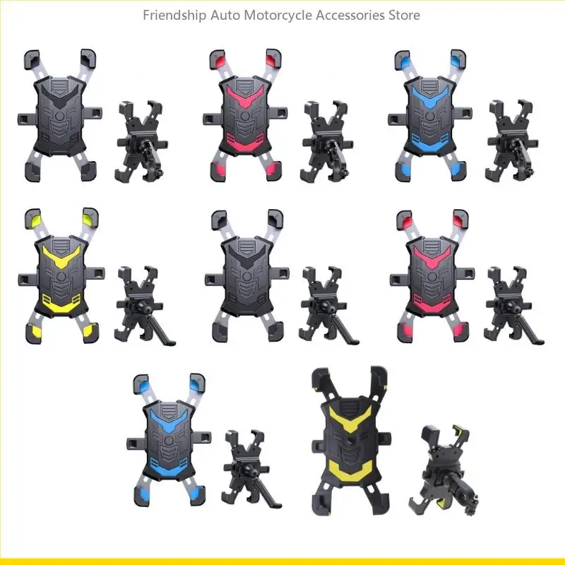 

Держатель телефона Szch Bike 360 ​​° Посмотреть велосипедный держатель телефона для смартфона Shock -Resean Mount