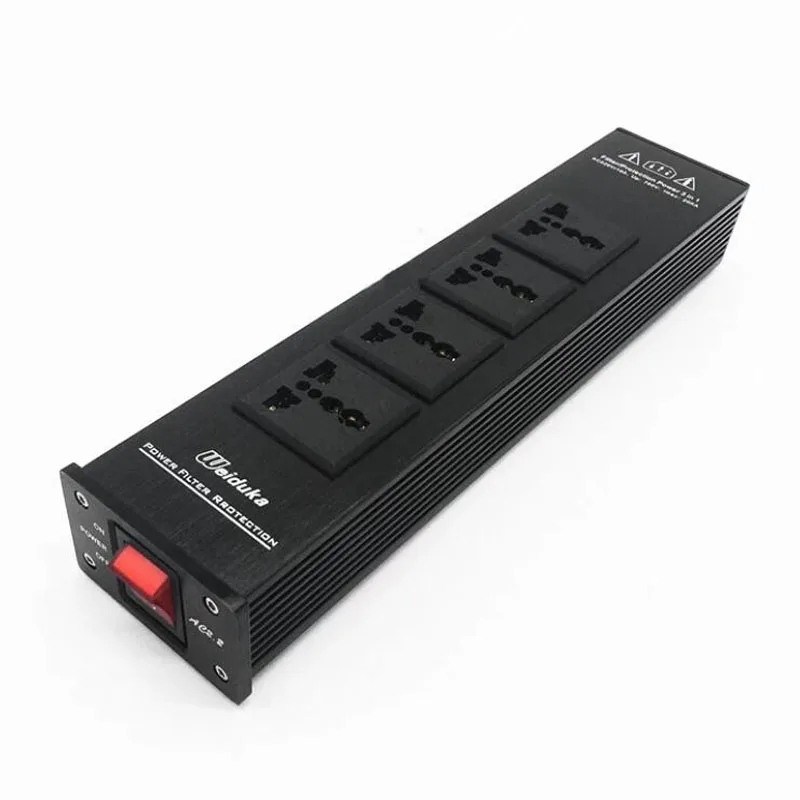 Weiduka AC2.2 Power Purifier Filter Lightning Protection Socket Plug-in Audiophile Power Supply for Enhanced Audio Quality