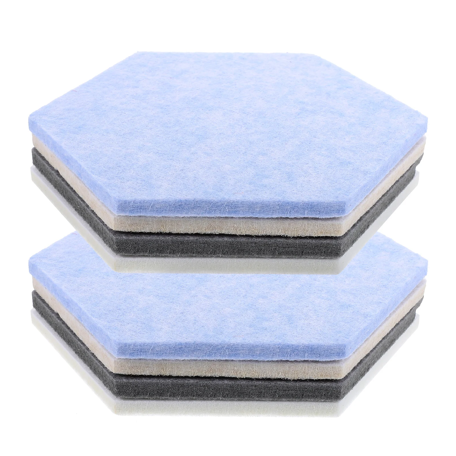 8 قطعة لوحة الإعلانات السداسية البلاط ورأى جدار دبوس لوحات لغرفة النوم ديكور المنزل مكتب مذكرة ملصقات ورأى قطع المجلس