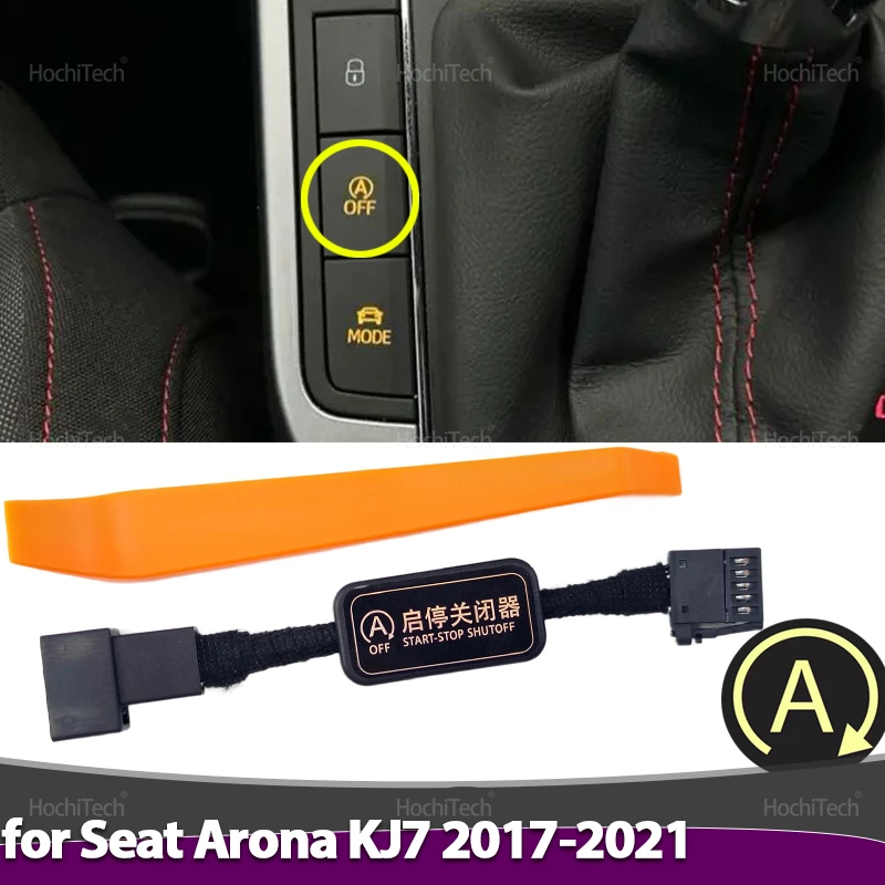 Auto Start Stop System Eliminator Sensor Off Canceller Device Plug Disable Cable for Seat Arona KJ7 2017 2018 2019 2020 2021
