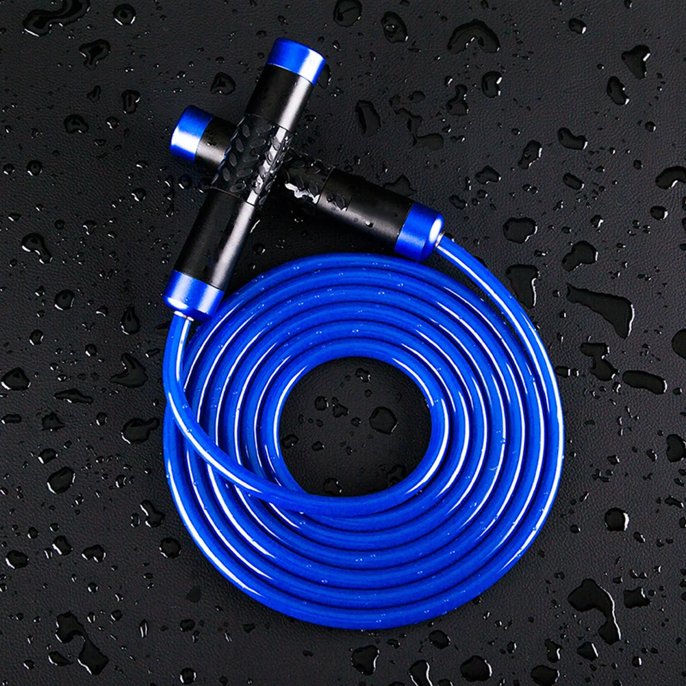 

Adjustable Jump Rope Fitness Skipping Fat Burning Workout Ball Bearing Aluminum Handle