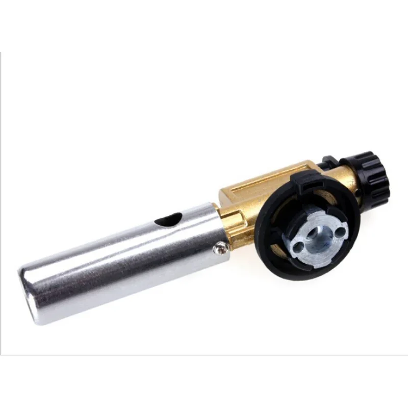 

Электронное зажигание, бутановая газовая горелка, сварочный пистолет для металла, зажигалка для кемпинга, приготовления пищи, настоящие пожарные сварочные пистолеты, 1 шт.