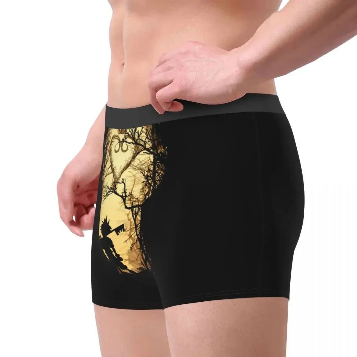 Fashion Boxer Shorts Panties Men's Kingdoms Heart My Kingdom Sora Keys Underwear Soft Underpants for Homme S-XXL