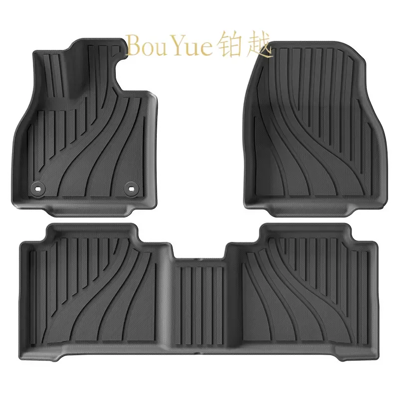 TPE Floor Mats for Subaru Solterra Toyota BZ4X 2022 2023 2024 All Weather Waterproof Car Interior Accessories Full Set Liners