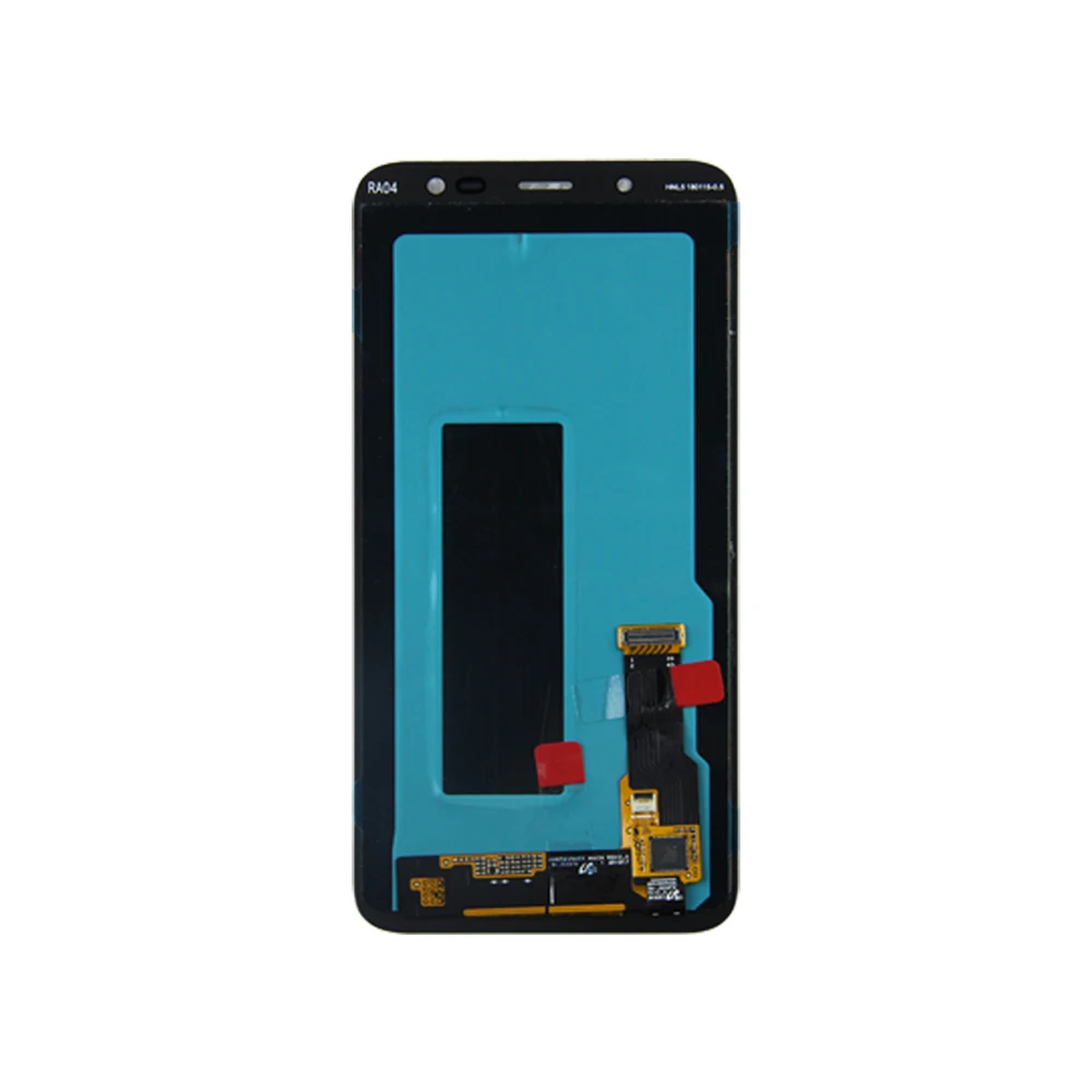 100% Original 5.6'' Super AMOLED LCD For Samsung Galaxy J6 2018 J600F J600 Display With Touch Screen Assembly Replacement Parts