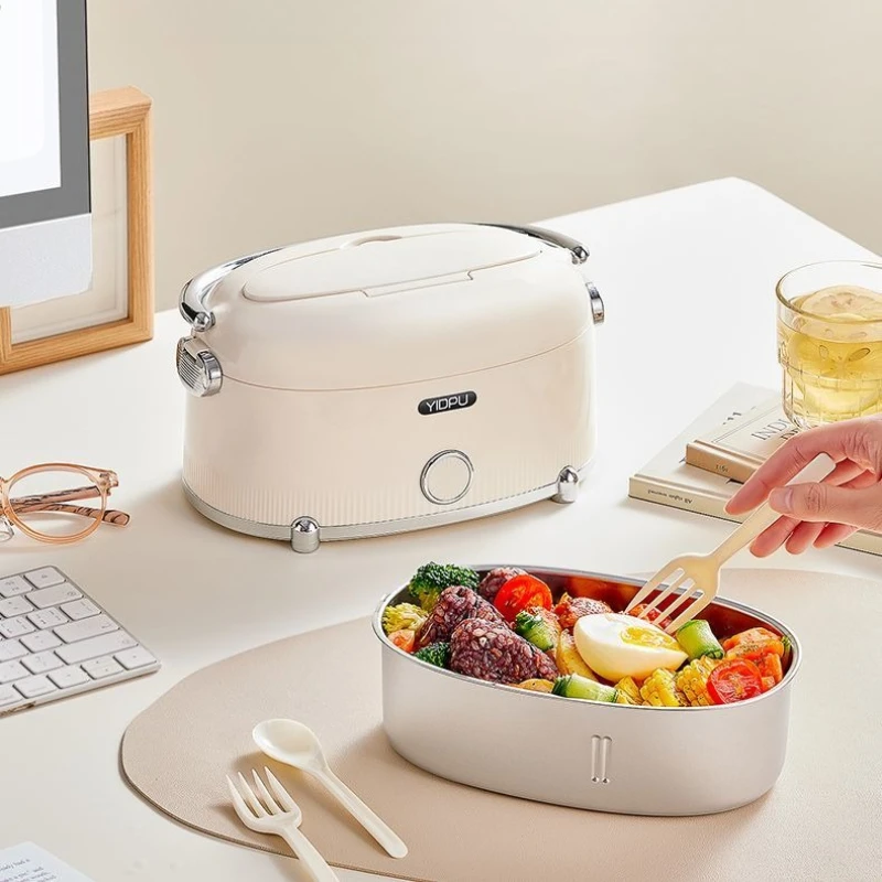 Electric lunch box plug-in insulation lunch box office workers heating food artifact no water injection electric lunch box