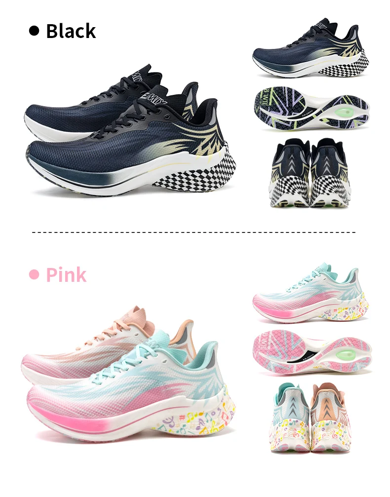 ONEMIX Beam Training Running Shoes for Men And Women Breathable Summer Sport Jogging Shoes Full Sole Nylon Plate for Training