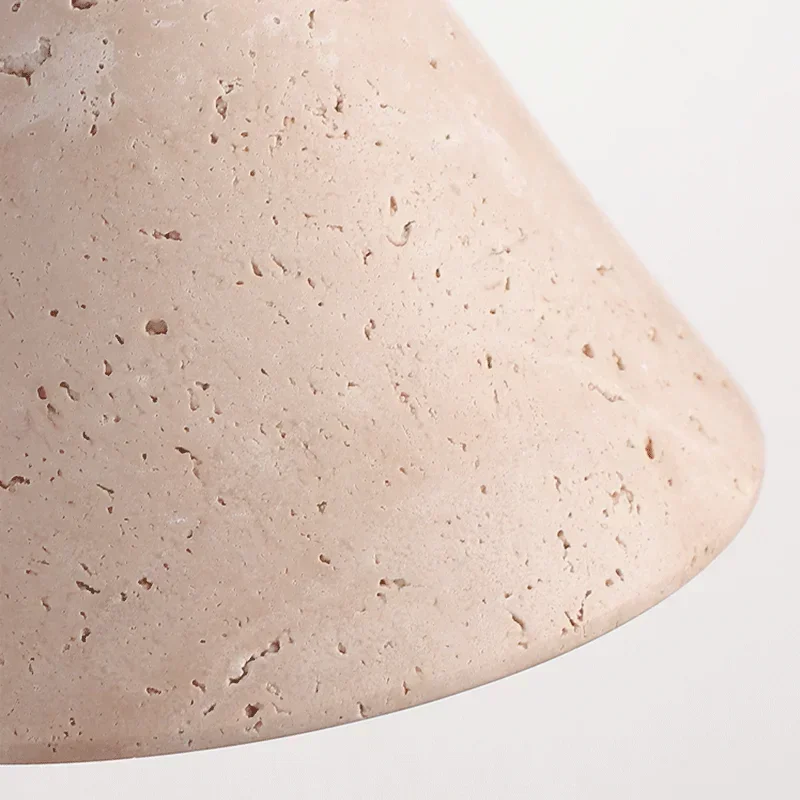 2025 Natural Stone Room Decor Wall Lamp Classical Wall Lights Bedroom Led Sconce Yellow Travertine Home Decorations Lighting Fix