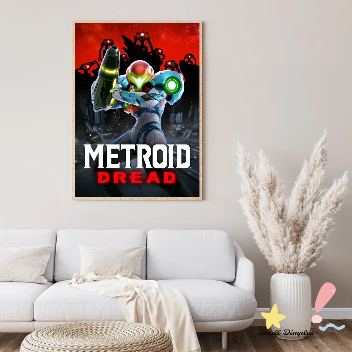 Metroid Dread Game Poster Canvas Art Print Home Decoration Wall Painting ( No Frame )