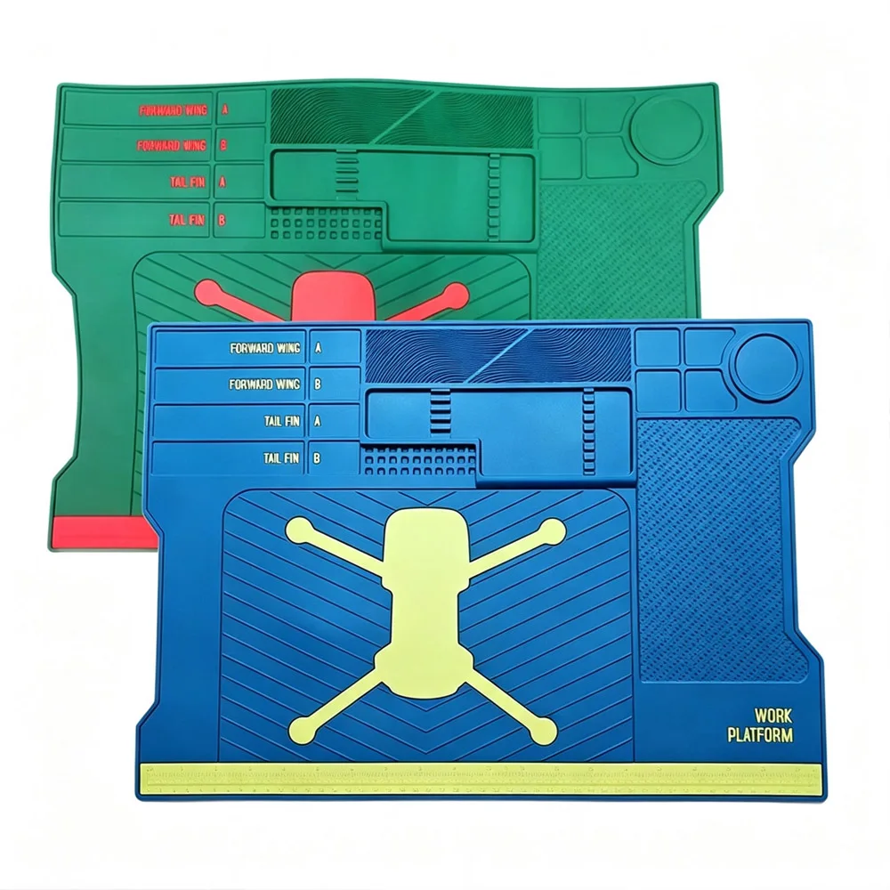 Silicone Soldering Mat ESD Antistatic Heat Insulation Motherboard Electronics Drone Professional Maintenance Working Platform