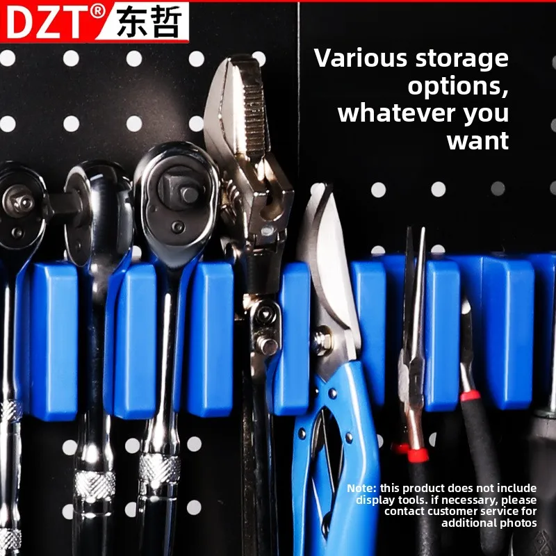 

Strong Magnetic Tool Storage Rack - No - Punching Installation for Wrenches, Vices & Screwdrivers