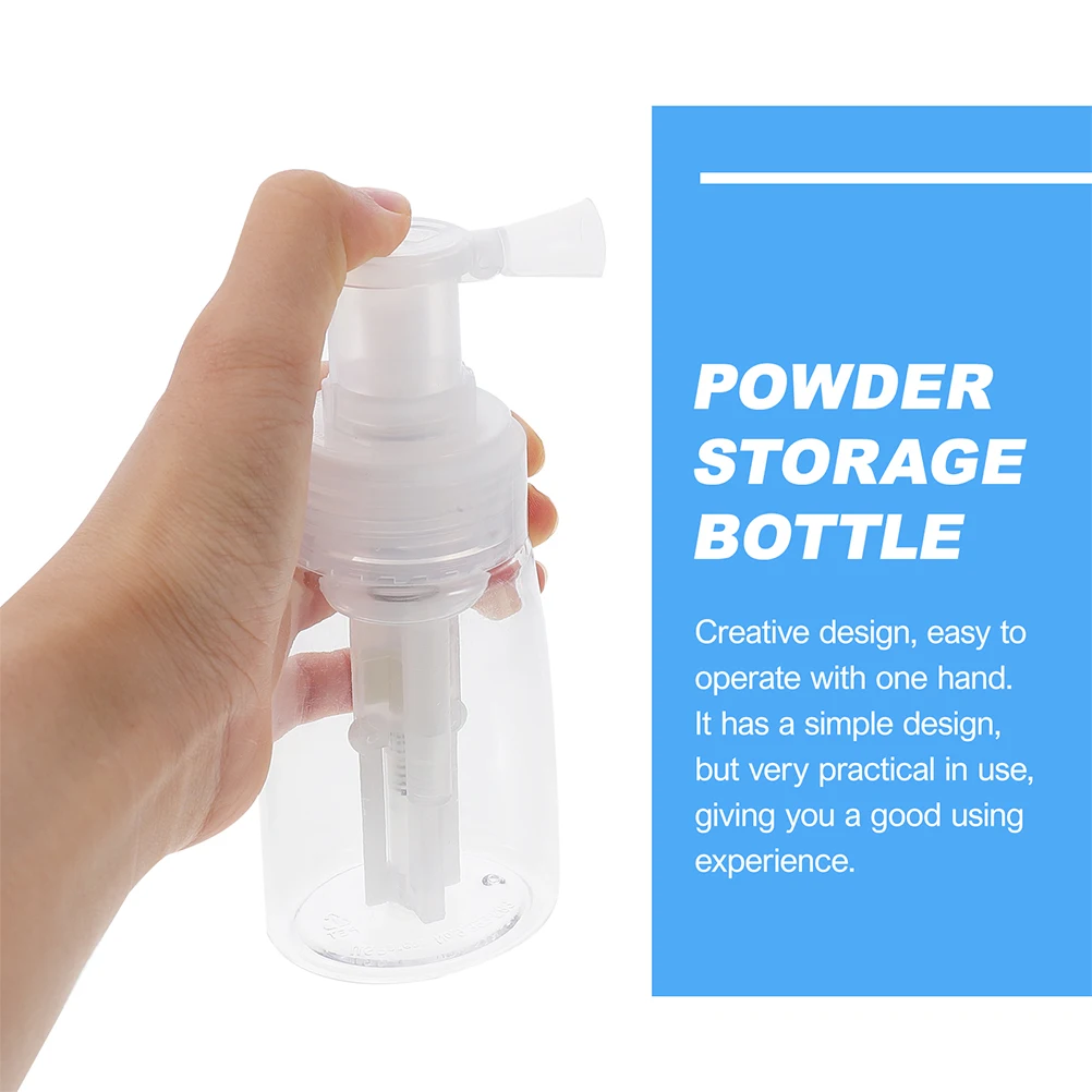 

3pcs Powder Spray Bottle Refillable Container Barber Shop Travel Talcum Dispenser Dry Sprayer Uniform Delicate Portable Clean