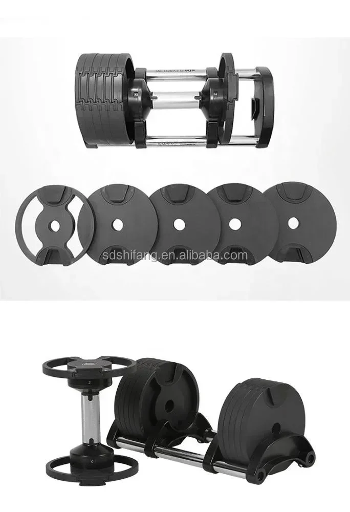 Cheap 24kg 36kg 40kg Adjustable Dumbbell Weight Lifting Dumbbells Gym Set 2kg Increments 32kg With Stand Trade  36kg 2kg 40 lbs