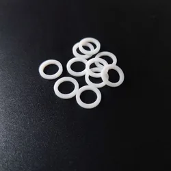 Hard PTFE Thin Gasket Flat Washer Thickness 0.2mm/0.3mm/0.5mm/0.6mm/0.8mm Shim More Customized Sizes ID*OD*CS